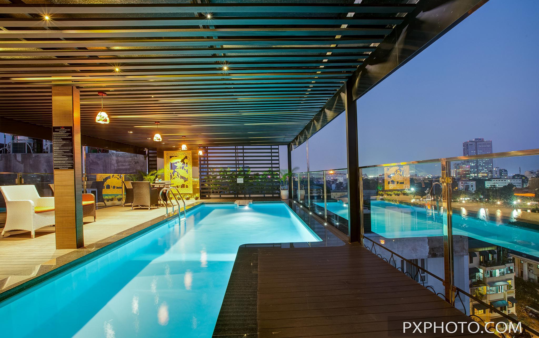 האנוי Golden Lotus Luxury Hotel מראה חיצוני תמונה