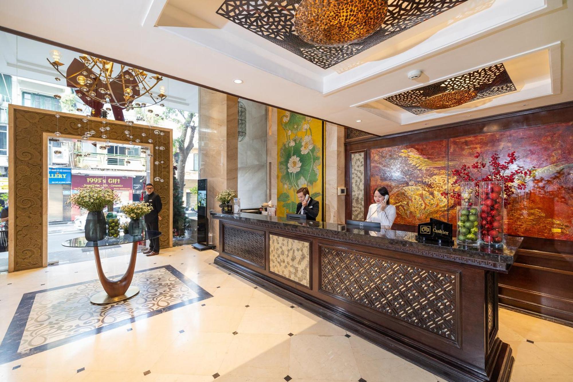 האנוי Golden Lotus Luxury Hotel מראה חיצוני תמונה
